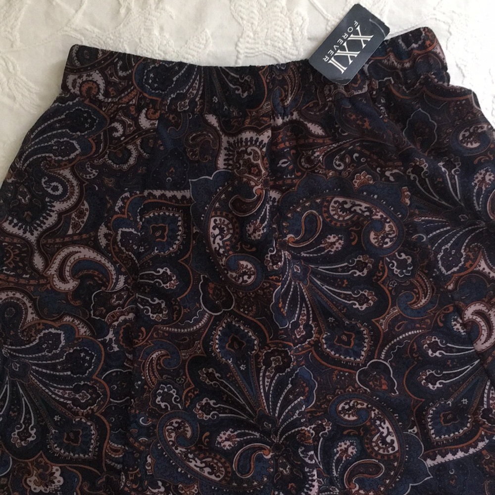 forever 21 midi skirt